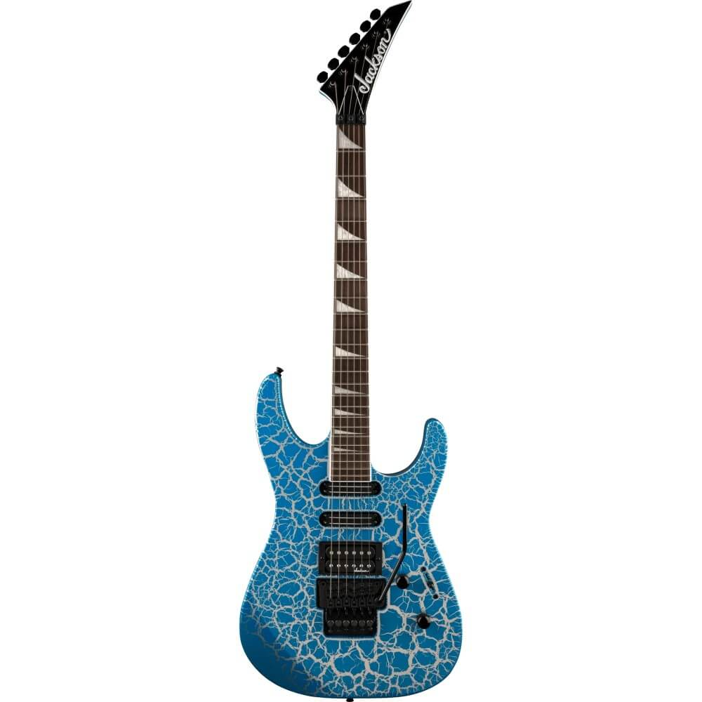Jackson X Series Soloist SL3X DX Crackle Electric Guitar - Frost Byte Crackle