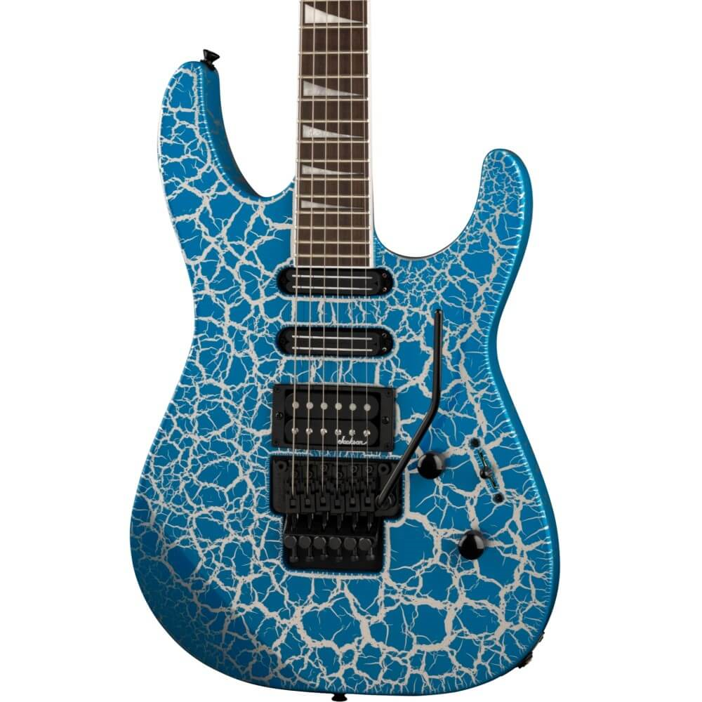 Jackson X Series Soloist SL3X DX Crackle Electric Guitar - Frost Byte Crackle