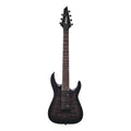 Jackson JS22-7 Dinky Arch Top 7-String Electric Guitar in Transparent Black Burst