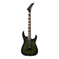 Jackson JS Series Dinky Arch Top JS32Q DKA HT Electric Guitar with Amaranth Fingerboard in Transparent Green Burst