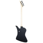 Jackson JS Kelly Bird JS3Q bass guitar with amaranth fingerboard in trans red burst, showcasing its sleek electric bass design.