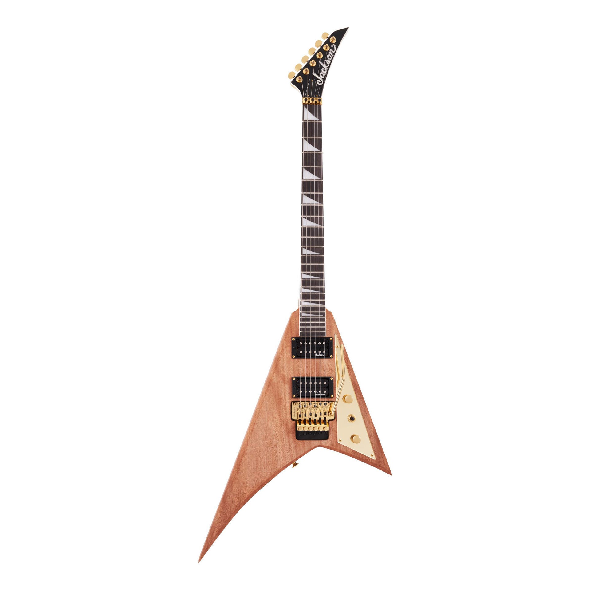 Jackson JS32 Rhoads Electric Guitar with Amaranth Fingerboard in Natural Gold