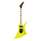 Jackson X Series KEX-M Kelly Electric Guitar with Maple Fingerboard in Neon Yellow