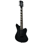 Jackson X Series Surfcaster SF HT7 Laurel FB Electric Guitar - Metallic Black