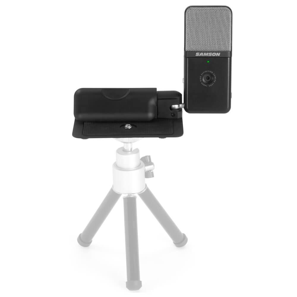 Samson Go Mic Video Portable Multi-Pattern USB Microphone with HD Webcam