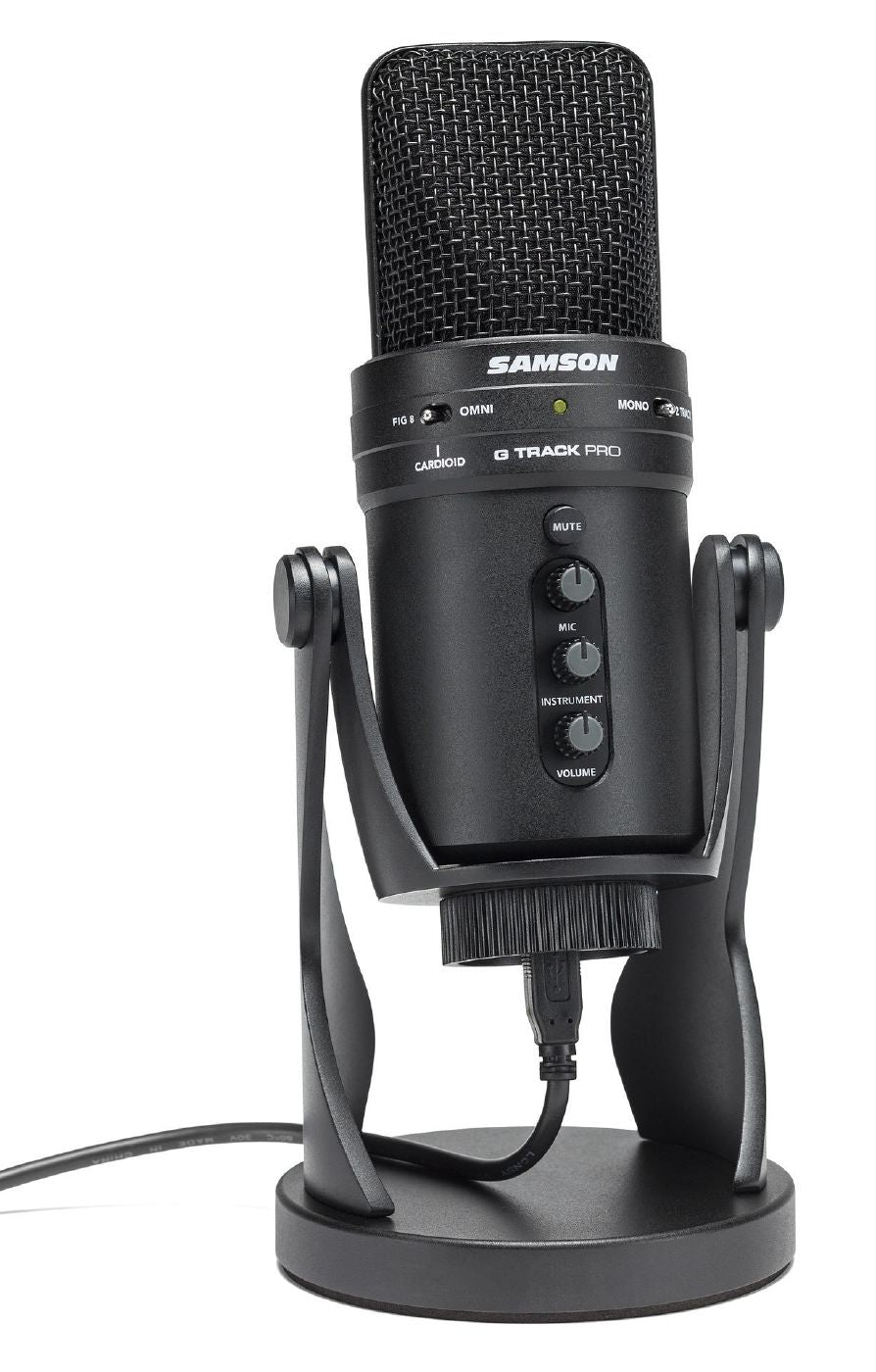 Samson G-Track Pro USB Condenser Microphone with Audio Interface
