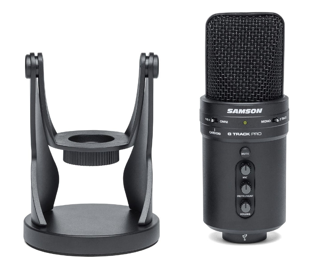 Samson G-Track Pro USB Condenser Microphone with Audio Interface