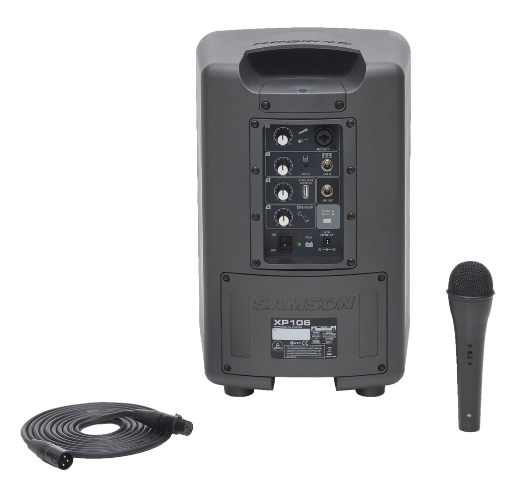 Samson XP106 Expedition Portable PA with Bluetooth