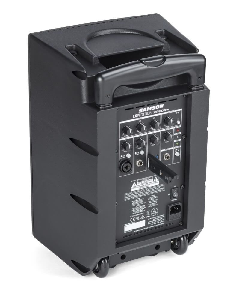 Samson XP208w 200W Portable PA System with Bluetooth + Wireless Handheld Microphone