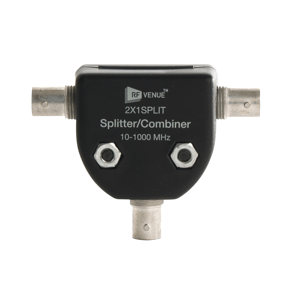 RF Venue Passive 2x1 Splitter/Combiner