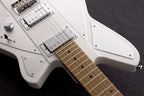 Reverend Bily Corgan Signature Electric Guitar with Roasted Maple Neck in Pearl White