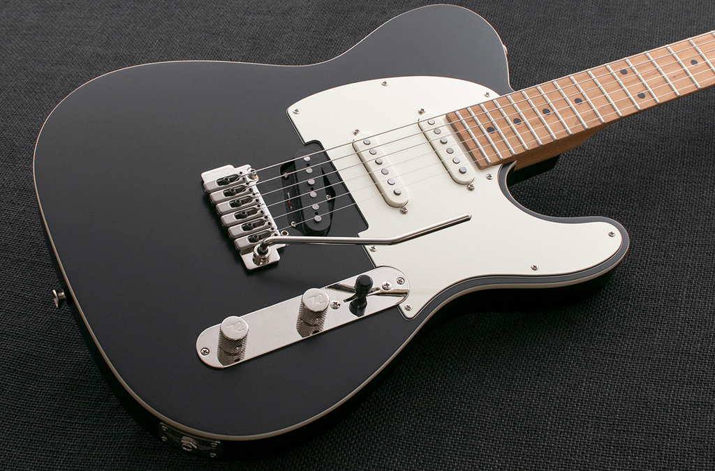 Reverend Eastsider S MDBK Satin Midnight Black Roasted Maple