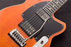 Reverend Reeves Gabrels Signature Rock Electric Guitar in Orange Flame Maple