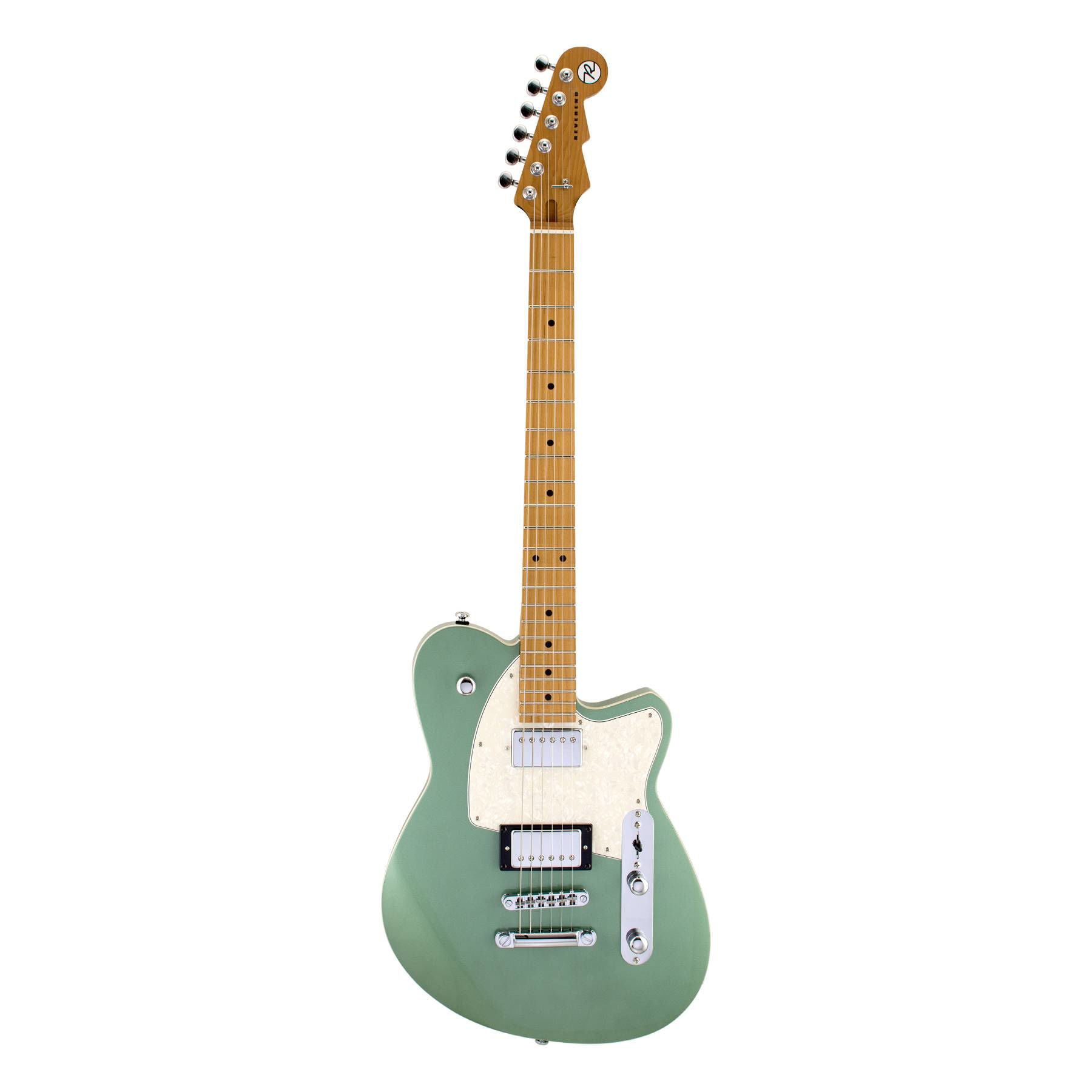 Reverend Charger HB Electric Guitar in Metallic Alpine