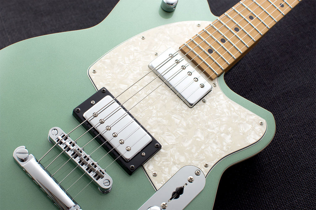 Reverend Charger HB Electric Guitar in Metallic Alpine