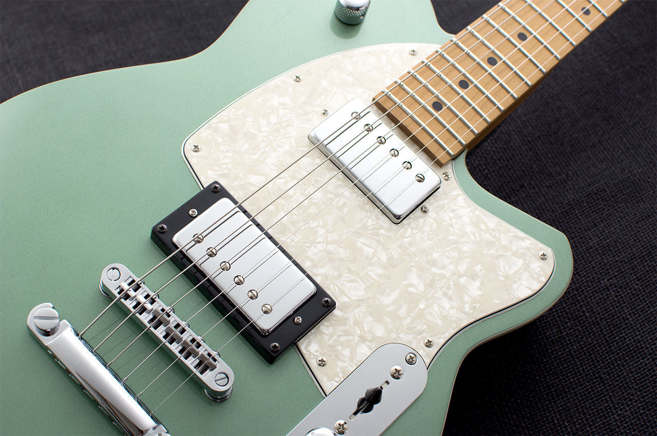 Reverend Charger HB Electric Guitar in Metallic Alpine