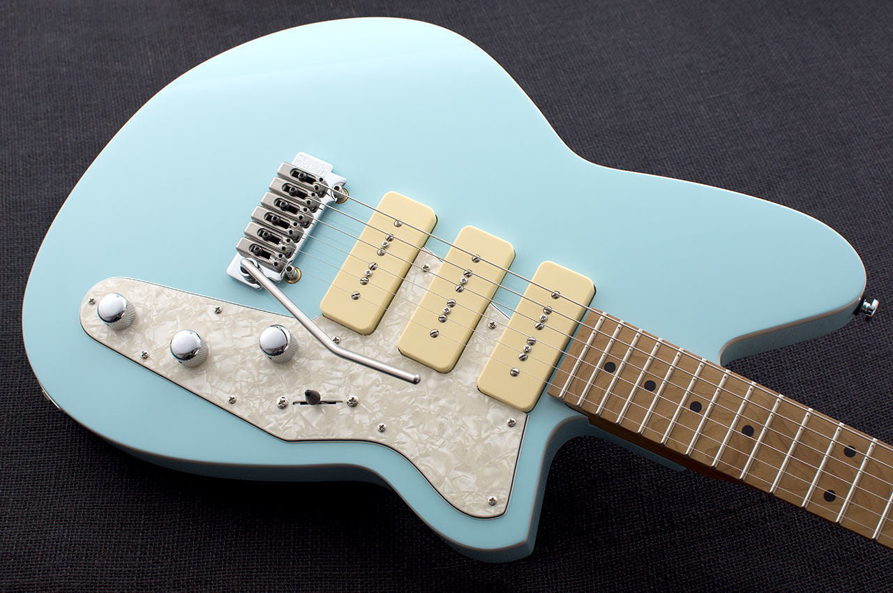 Reverend Jetstream 390 Electric Guitar in Chronic Blue