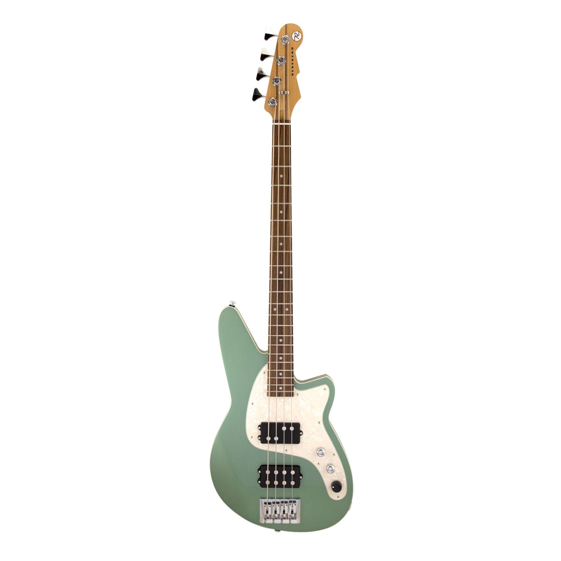Reverend Mercalli 4-String Electric Bass Metallic Alpine