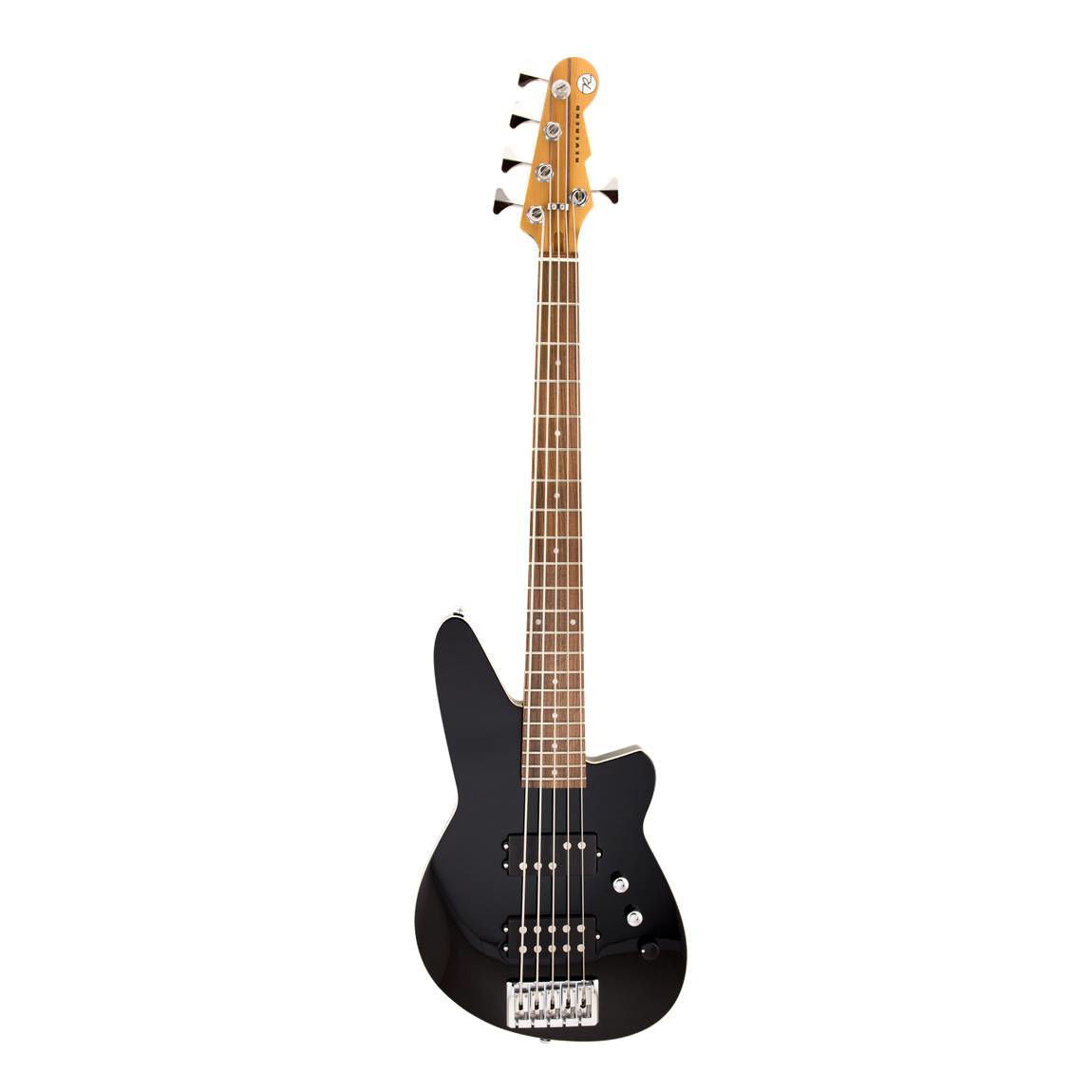 Reverend Mercalli 5-String Electric Bass Guitar Midnight Black
