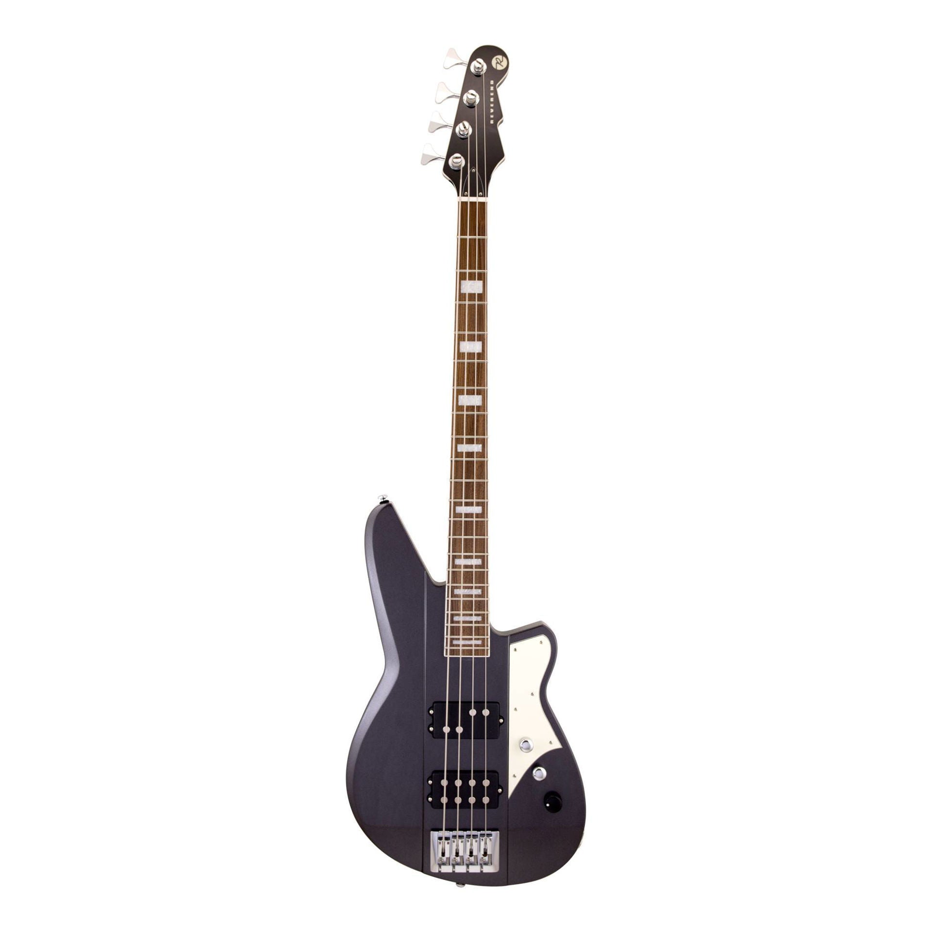 Reverend Thundergun 4-String Bass Guitar in Metallic Alpine