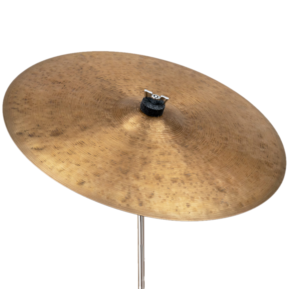 Istanbul Agop 30th Anniversary 18-inch crash cymbal, single cymbal from the Istanbul brand, showing a shiny bronze finish with branding.