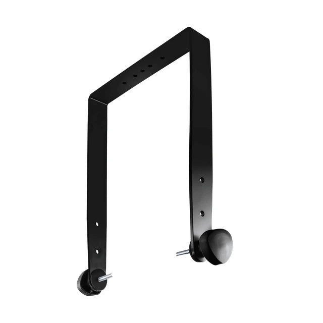 ADAM Audio S3V near/midfield studio monitor mounting bracket, studio monitor accessory in black for secure positioning.