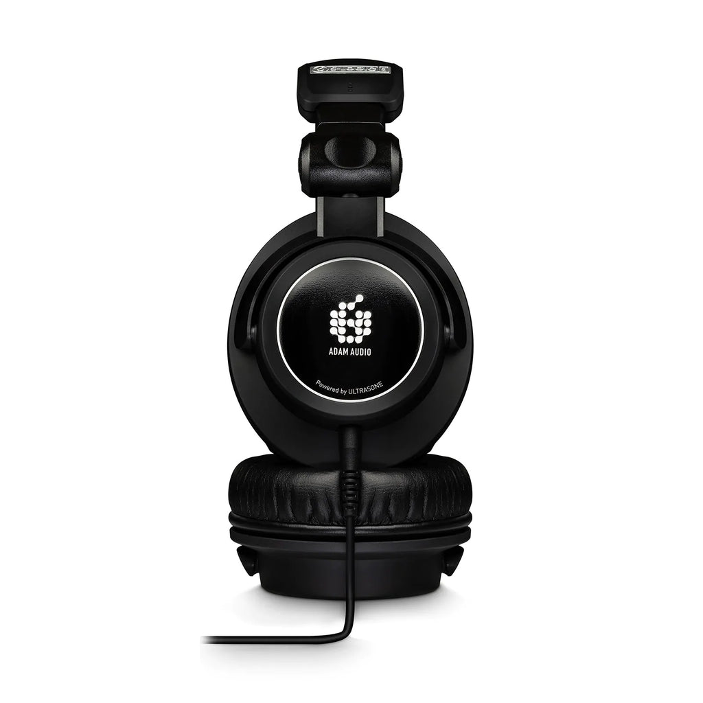 ADAM Audio STUDIO PRO SP-5 closed-back studio headphones with padded ear cups and adjustable headband, designed for professional audio monitoring.