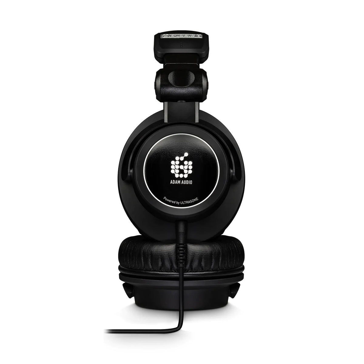 ADAM Audio STUDIO PRO SP-5 closed-back studio headphones with padded ear cups and adjustable headband, designed for professional audio monitoring.