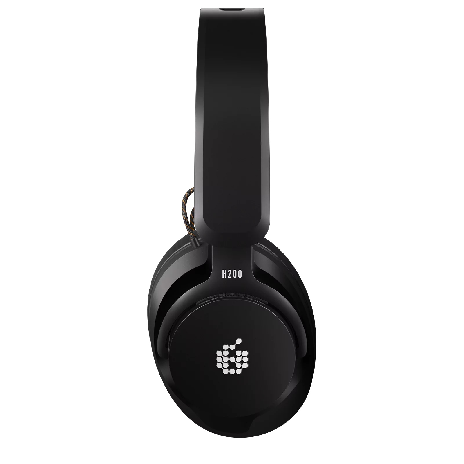ADAM Audio H200 closed-back studio headphones with cushioned ear cups and adjustable headband for professional listening.