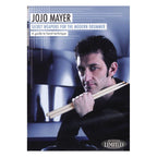 Double DVD cover of "Secret Weapons for the Modern Drummer" by Jojo Mayer, showcasing drum techniques and performance footage.