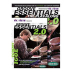 Groove Essentials 2.0 Pack by Tommy Igoe featuring drum book, CD, and DVD for learning groove and rhythm techniques.