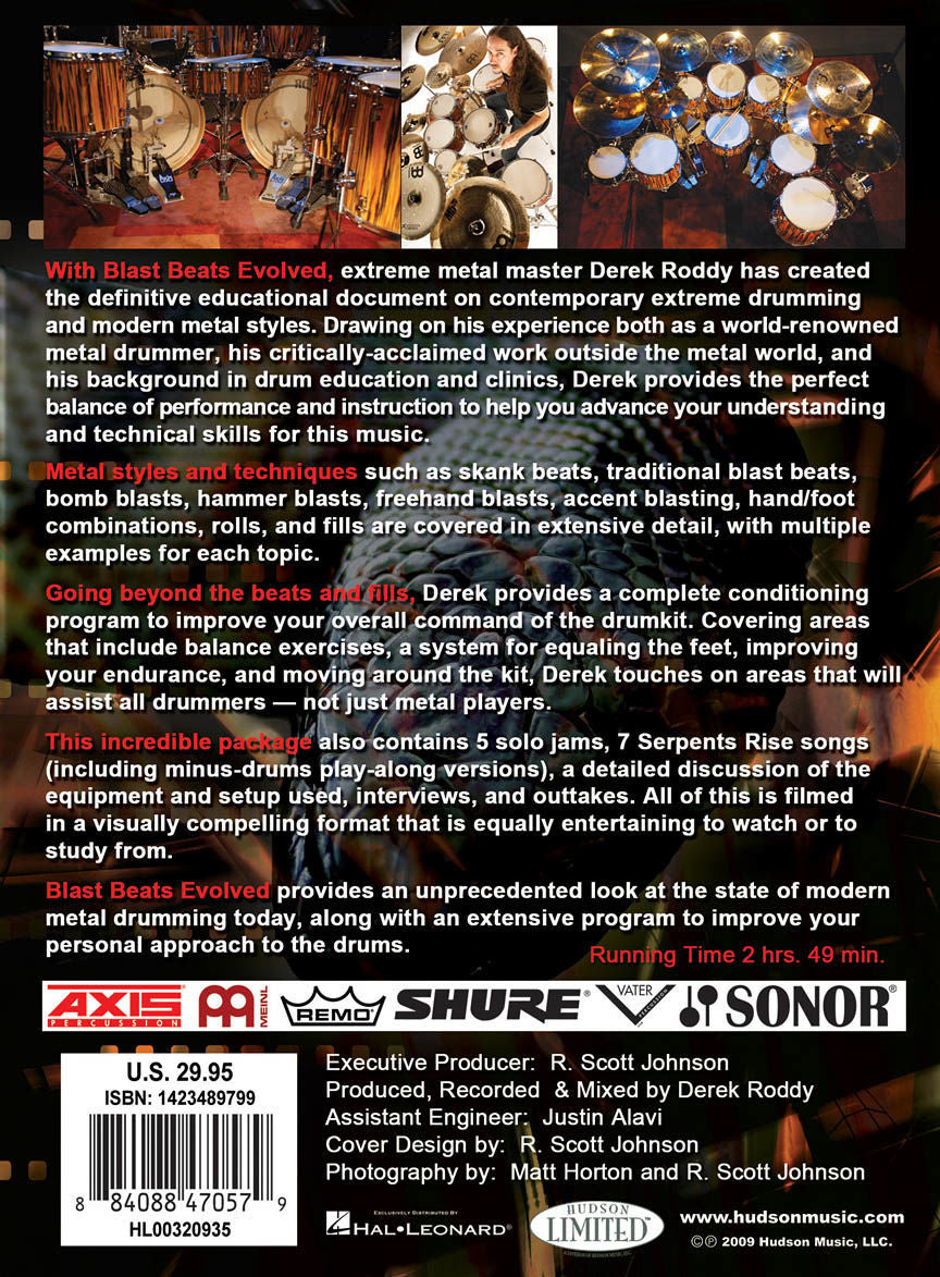 Derek Roddy - Blast Beats Evolved DVD