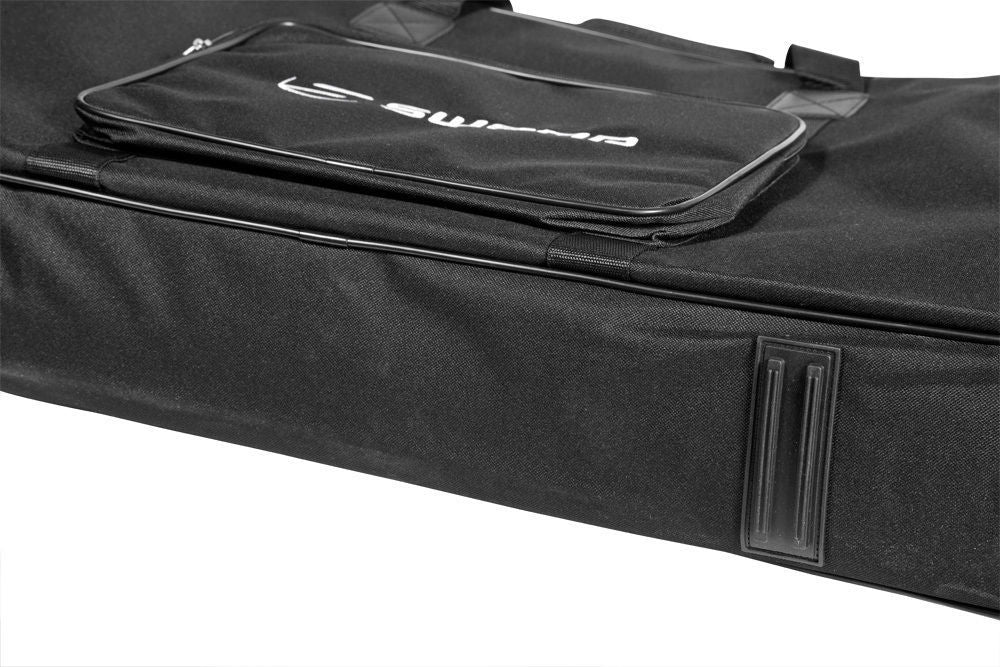 SWAMP padded carry bag for medium guitar effect pedalboard, durable transport case with handles by SWAMP Industries