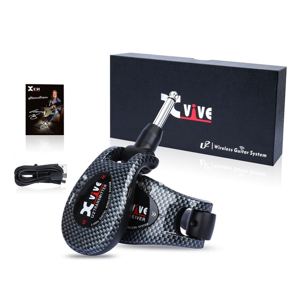 Xvive U2 Wireless Guitar System - Carbon