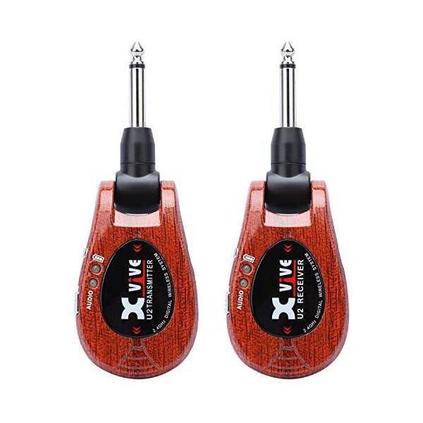 Xvive U2 Guitar Wireless System 2.4 Ghz - Wood