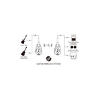 Xvive U2 Guitar Wireless System 2.4 Ghz - Wood