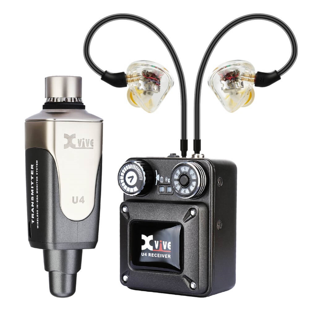 XVive U4T9 Wireless In-Ear Monitoring System with T9 In-Ears