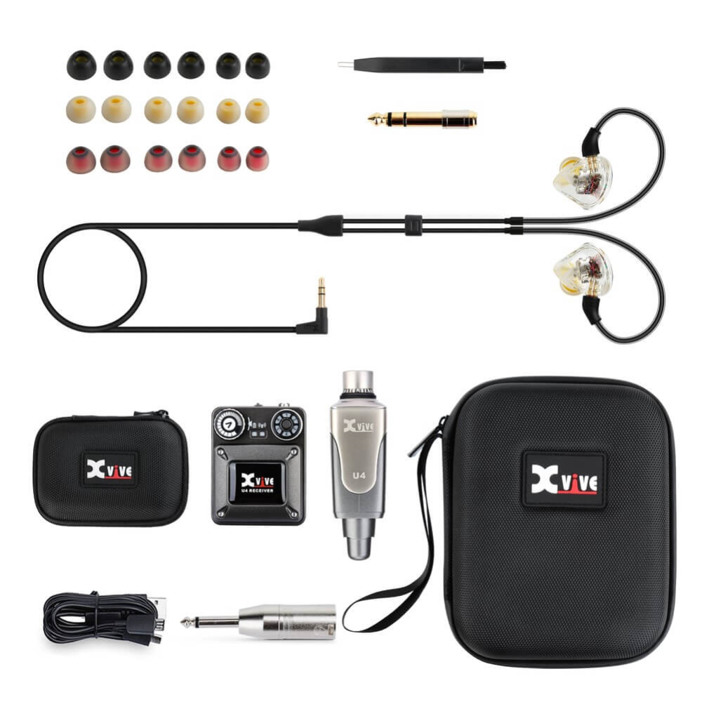 XVive U4T9 Wireless In-Ear Monitoring System with T9 In-Ears
