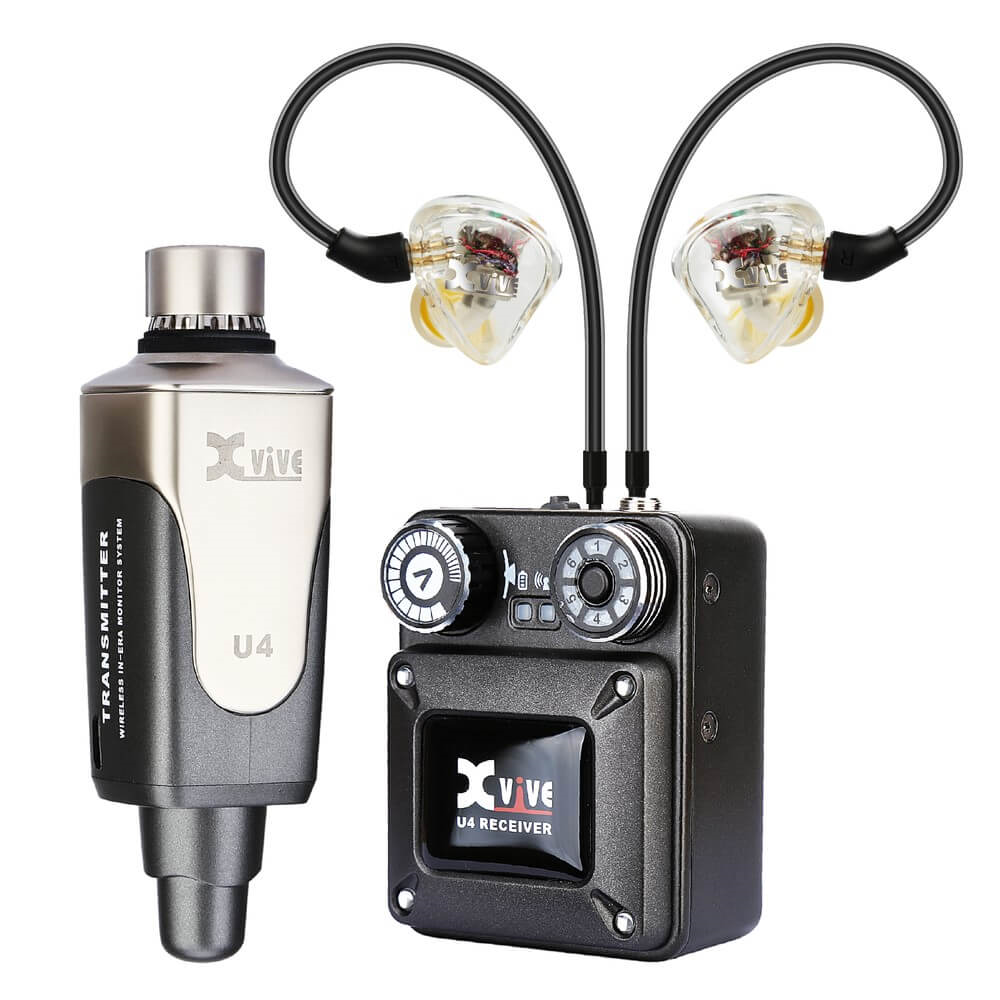 XVive U4T9 Wireless In-Ear Monitoring System with T9 In-Ears