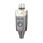 Two XVIVE U4R2 wireless in-ear monitor receivers with compact design and antennas, used for professional audio monitoring.