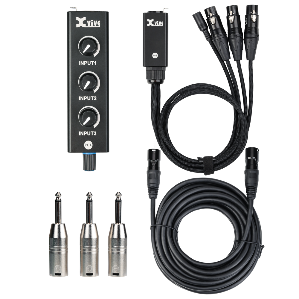 Xvive PX Portable 3 Channel Personal Mixer System