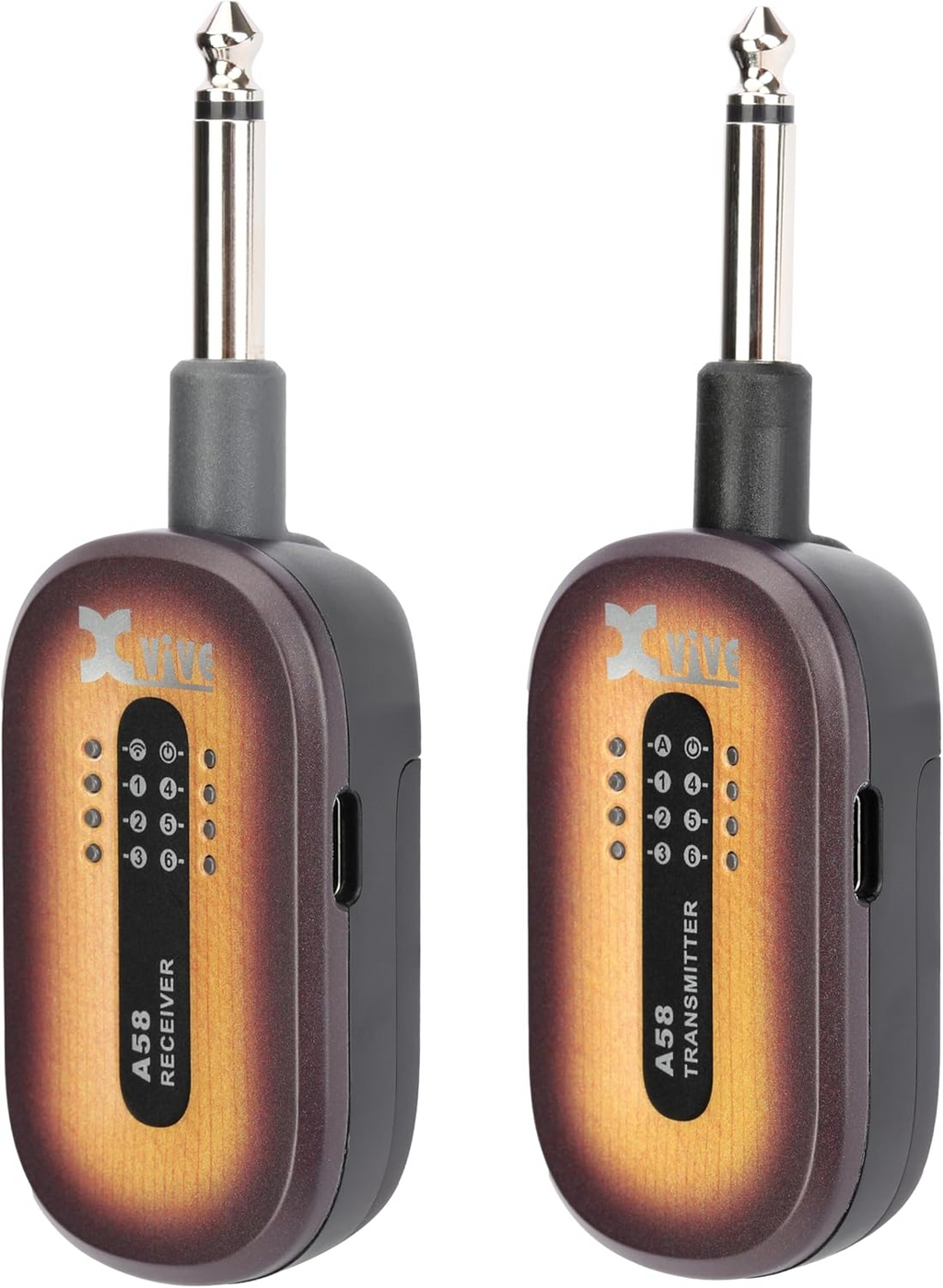 Xvive A58 Guitar Wireless System (5.8Ghz) - Sunburst