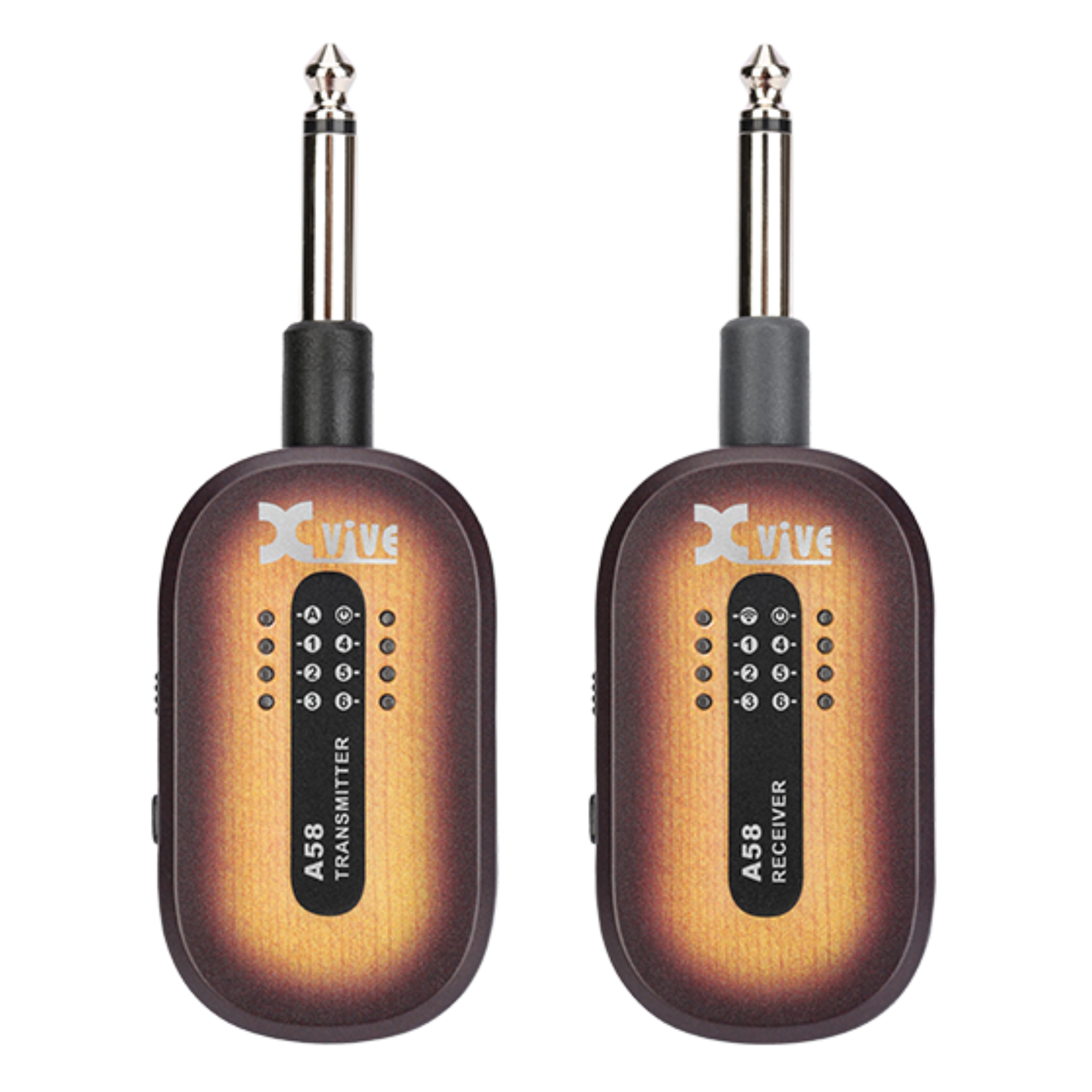 Xvive A58 Guitar Wireless System (5.8Ghz) - Sunburst