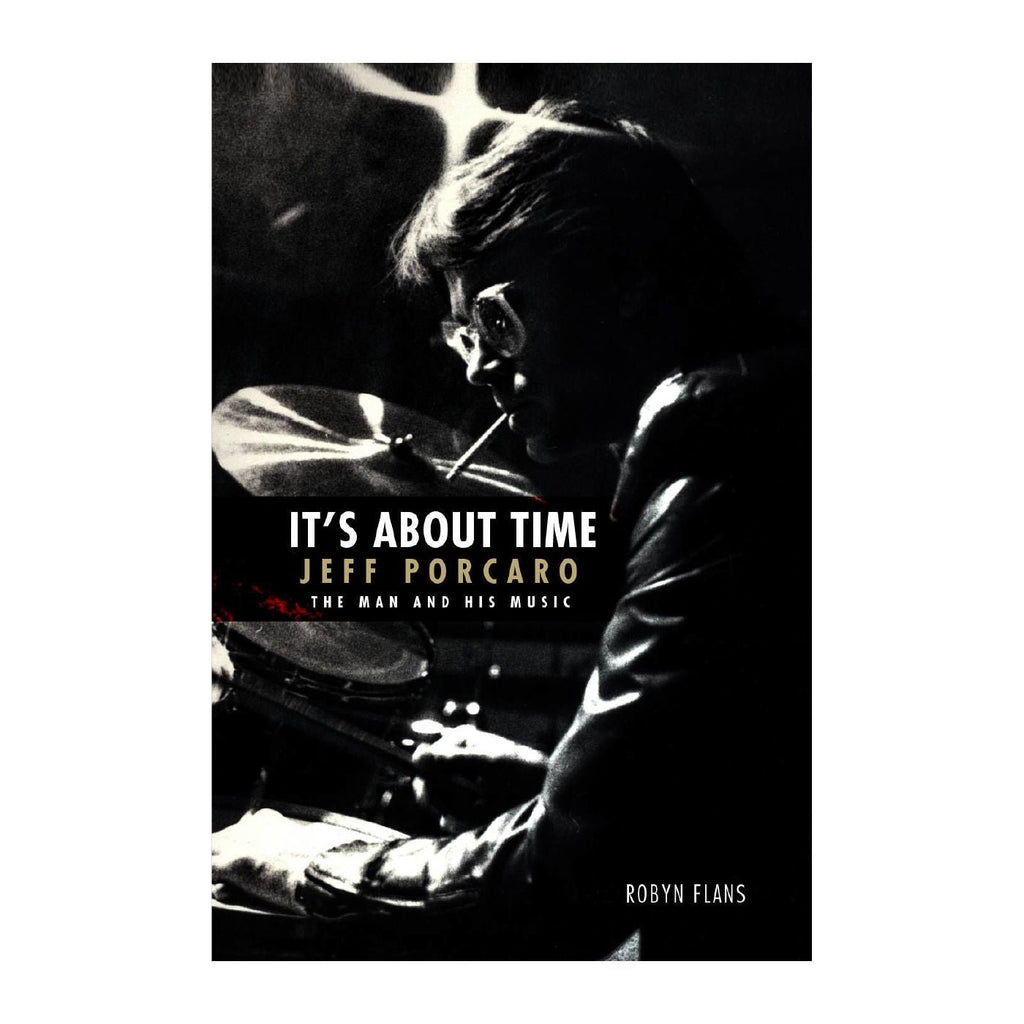 Jeff Parcaro drum instructional DVD from It's About Time series, featuring drum lessons and techniques.