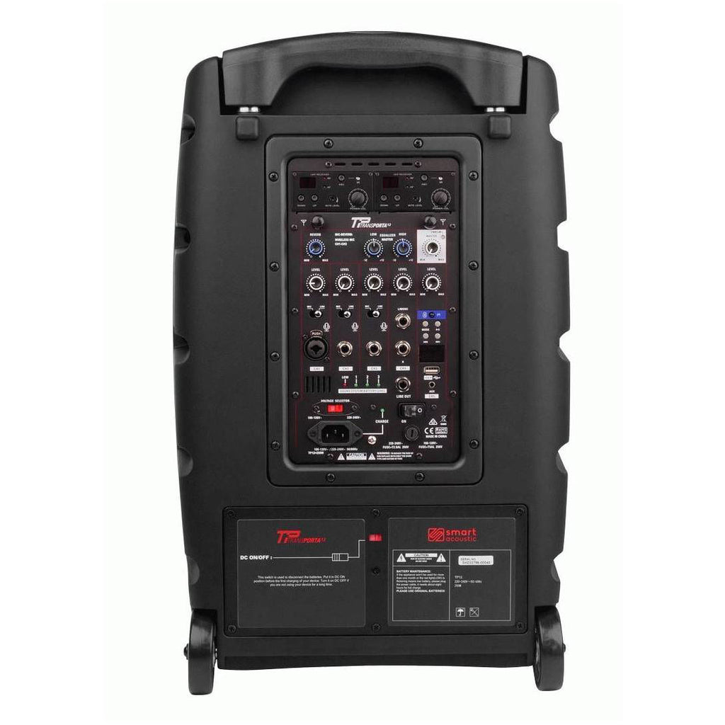 Smart Acoustic Transporta 12 Two-way Full Range Active Mobile PA System V2 (520-542MHZ)