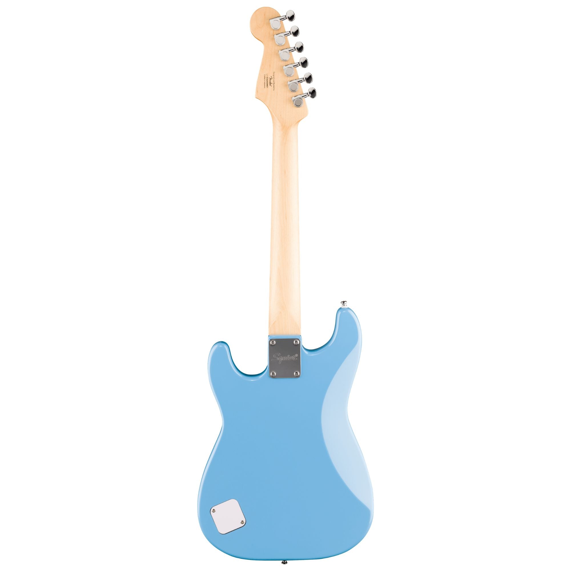 Squier Mini Stratocaster Maple Fingerboard White Pickguard - California Blue