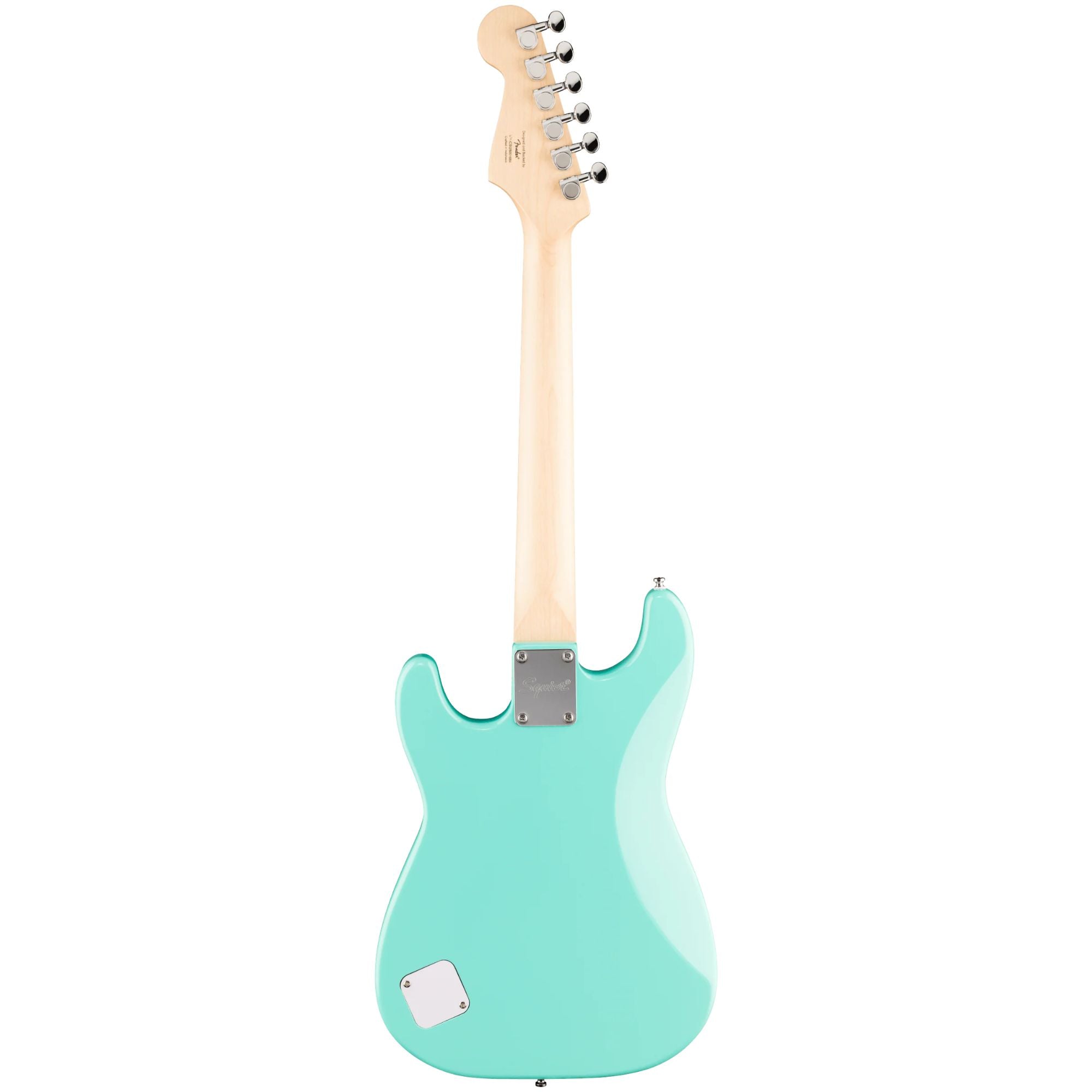 Squier Mini Stratocaster Maple Fingerboard White Pickguard - Sea Foam Green