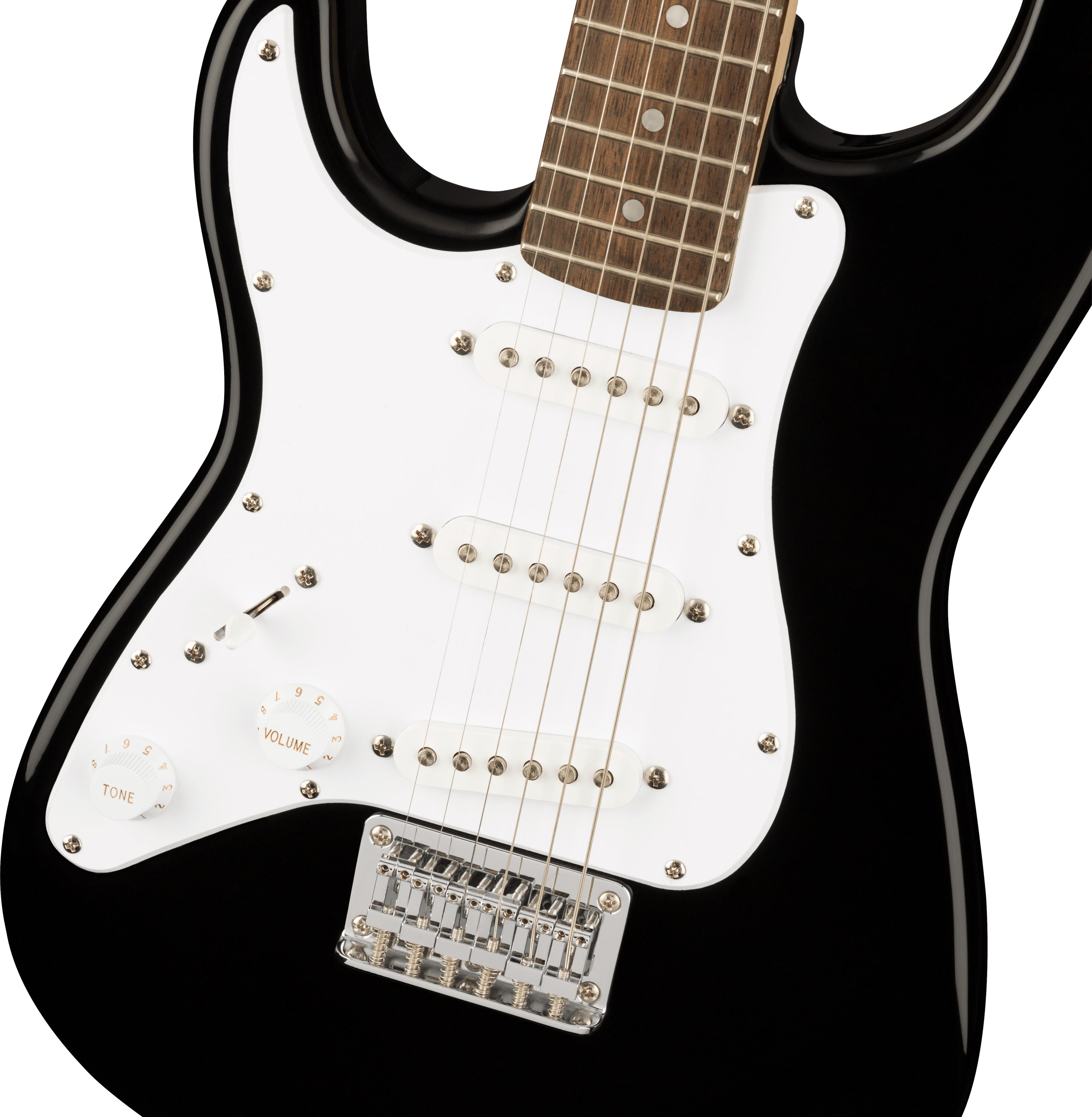 Squier Mini Strat LH Lrl FB Blk