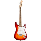 Squier Sonic Stratocaster Laurel Fingerboard White Pickguard - Sienna Sunbu