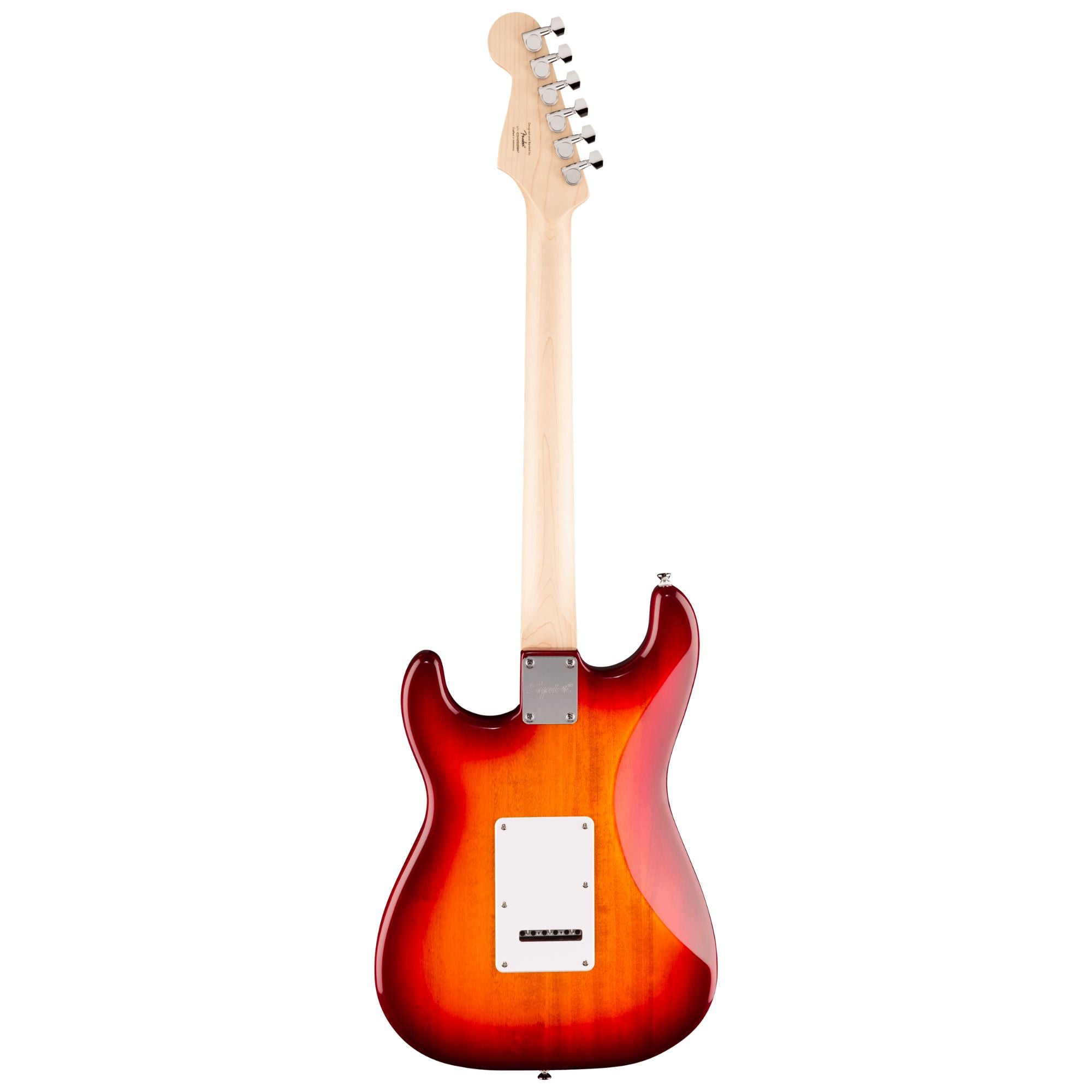 Squier Sonic Stratocaster Laurel Fingerboard White Pickguard - Sienna Sunbu